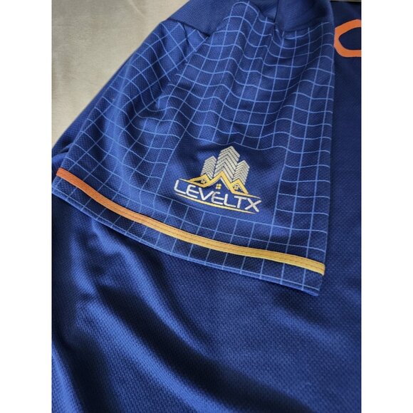 Houston Astros Jersey Mens XL Blue Button Up MLB Baseball Joshua Hader LevelTX - Picture 6 of 9